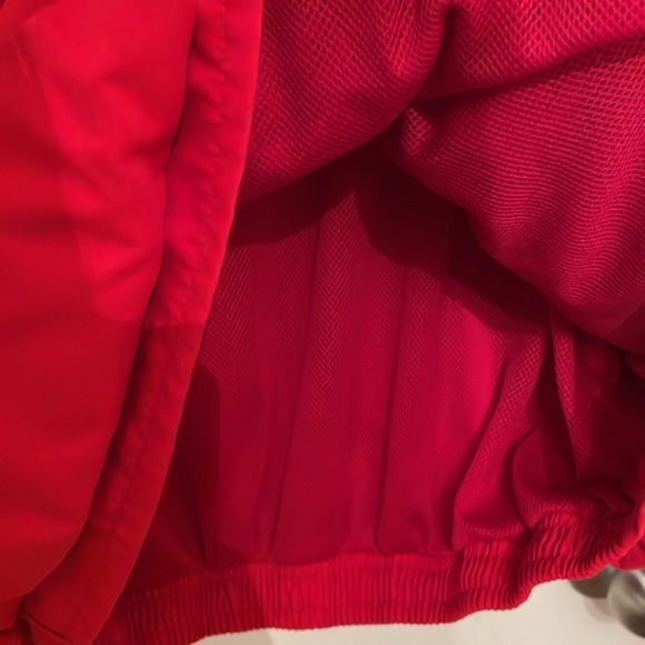 Polo Ralph Lauren Quarter Zip Pullover Large Red - Picture 4 of 6